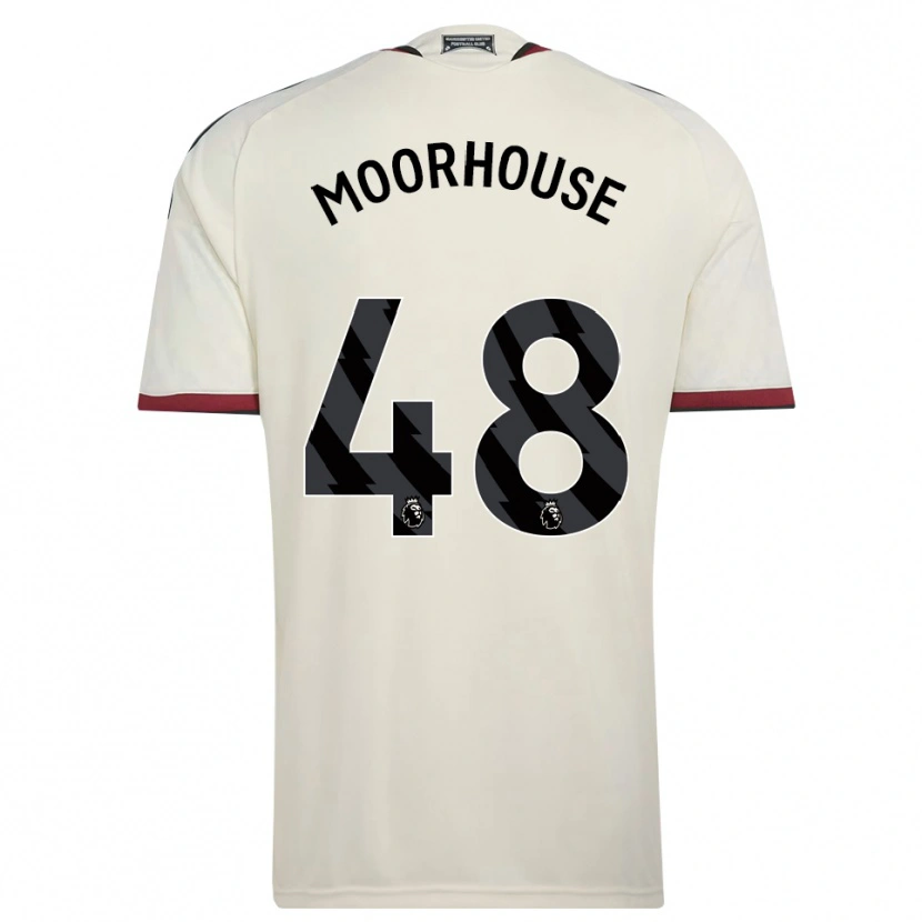 Danxen Børn Jack Moorhouse #48 Beige Sort Rød Tredje Sæt Spillertrøjer 2026/27 Trøje T-Shirt