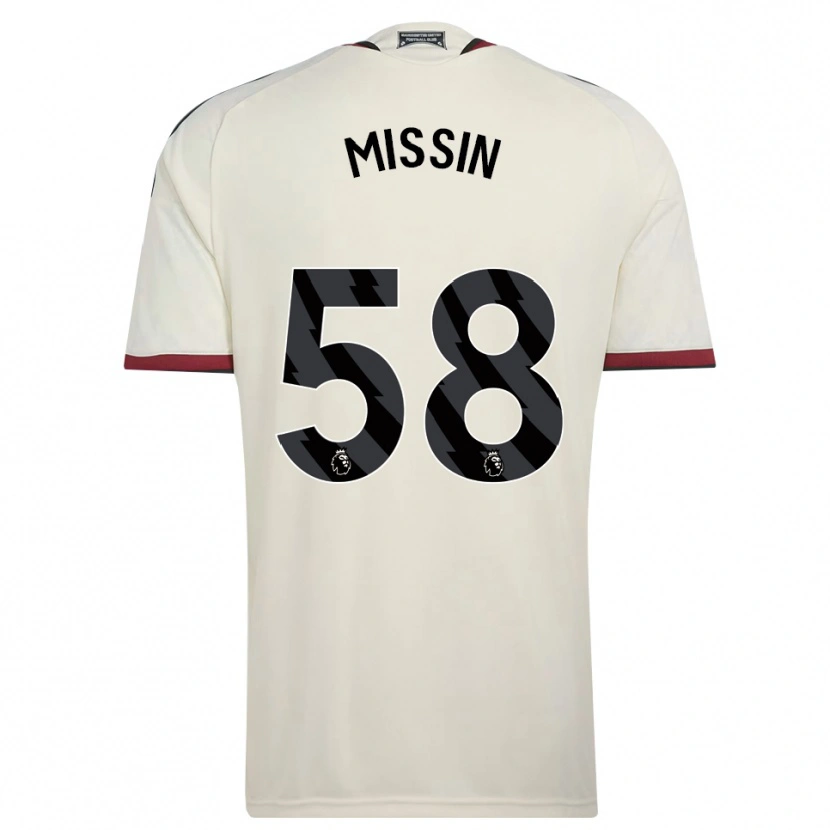 Danxen Børn Ashton Missin #58 Beige Sort Rød Tredje Sæt Spillertrøjer 2026/27 Trøje T-Shirt