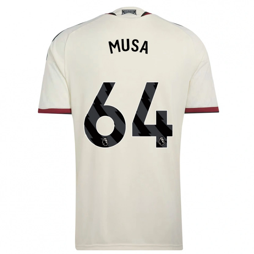 Danxen Børn Victor Musa #64 Beige Sort Rød Tredje Sæt Spillertrøjer 2026/27 Trøje T-Shirt