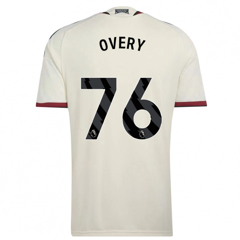Danxen Børn James Overy #76 Beige Sort Rød Tredje Sæt Spillertrøjer 2026/27 Trøje T-Shirt