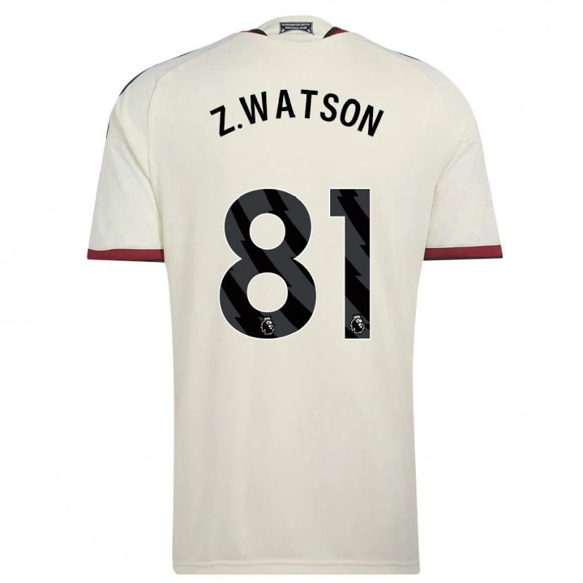 Danxen Børn Zac Watson #81 Beige Sort Rød Tredje Sæt Spillertrøjer 2026/27 Trøje T-Shirt
