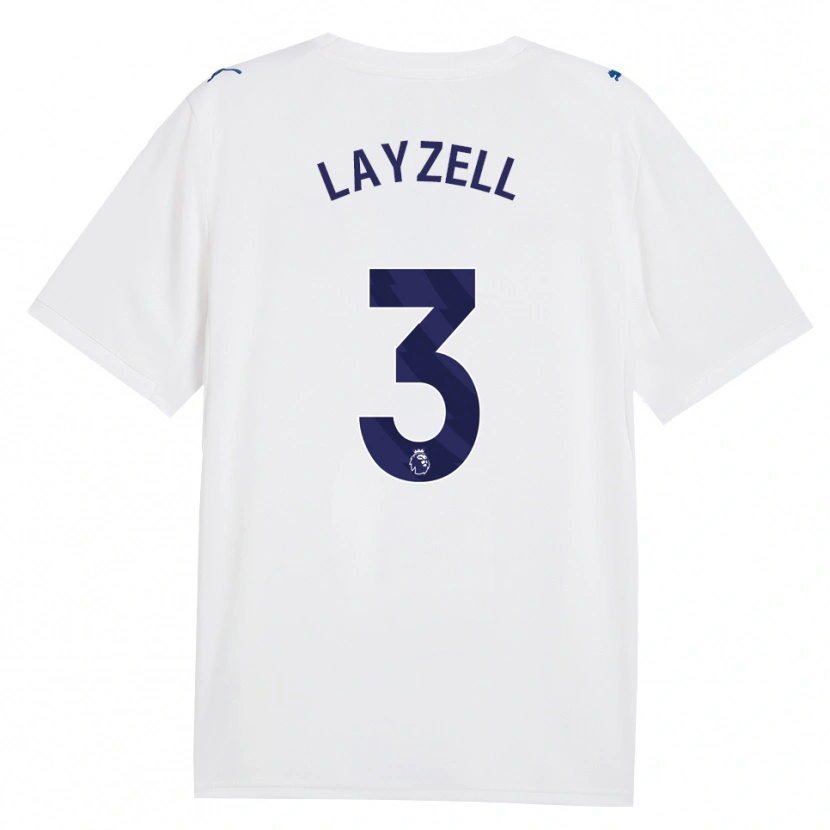 Danxen Børn Naomi Layzell #3 Marine Hvid Tredje Sæt Spillertrøjer 2026/27 Trøje T-Shirt