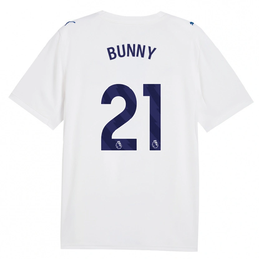 Danxen Børn Khadija Shaw #21 Marine Hvid Tredje Sæt Spillertrøjer 2026/27 Trøje T-Shirt