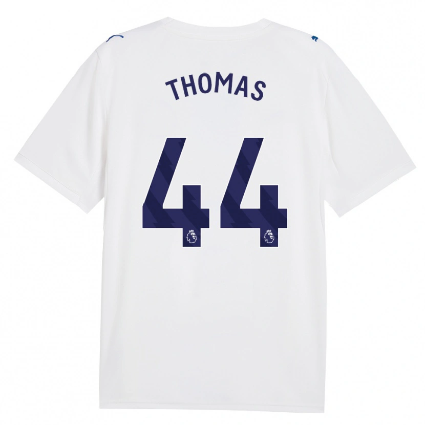 Danxen Børn Codie Thomas #44 Marine Hvid Tredje Sæt Spillertrøjer 2026/27 Trøje T-Shirt
