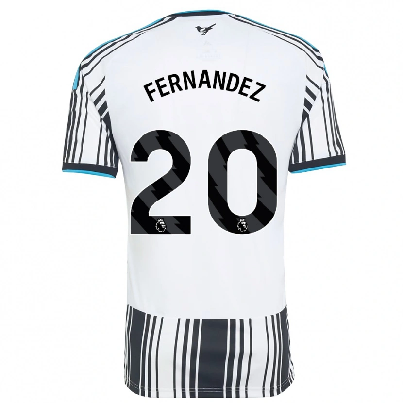 Danxen Børn Matias Fernandez-Pardo #20 Himmelblå Sort Hvid Hjemmebane Spillertrøjer 2026/27 Trøje T-Shirt