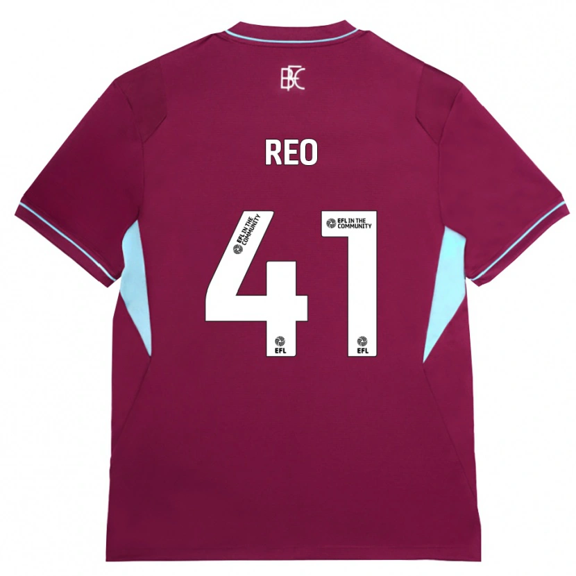 Danxen Mænd Reo Hatate #41 Vinrød Grøn Hjemmebane Spillertrøjer 2026/27 Trøje T-Shirt