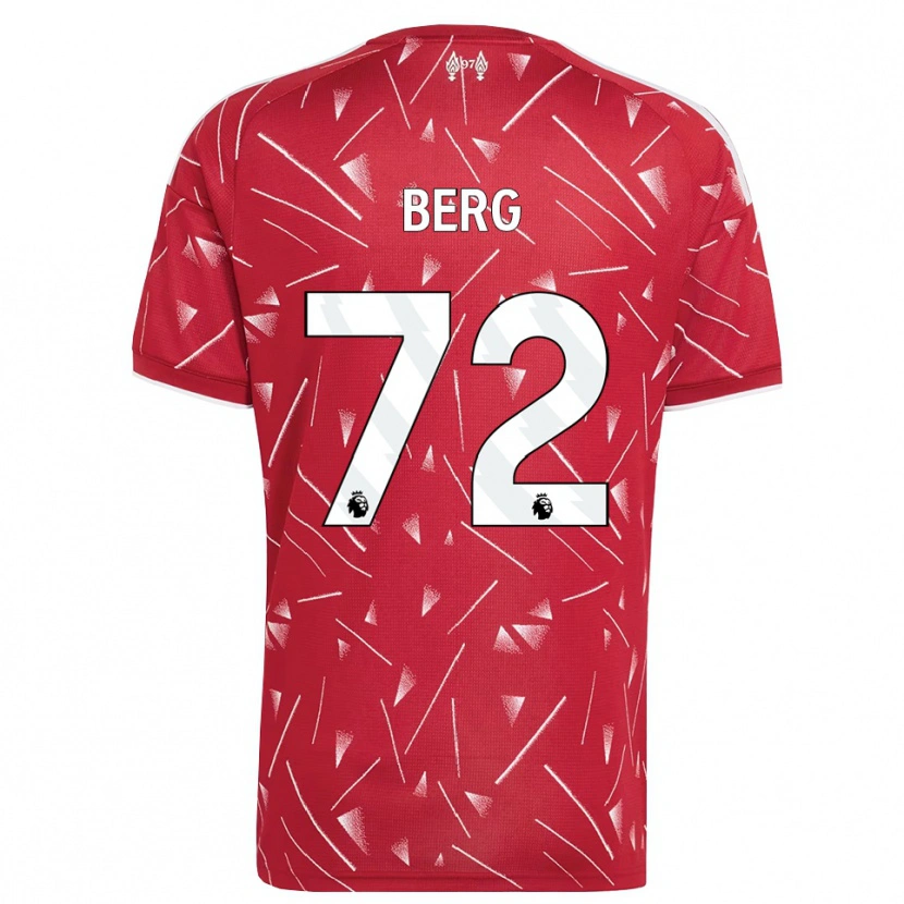 Danxen Mænd Sepp Van Den Berg #72 Hvid Rød Hjemmebane Spillertrøjer 2026/27 Trøje T-Shirt