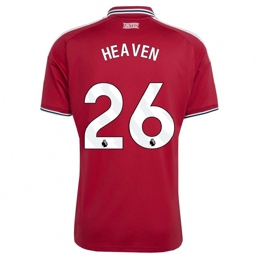 Danxen Mænd Ayden Heaven #26 Rød Gul Hvid Hjemmebane Spillertrøjer 2026/27 Trøje T-Shirt