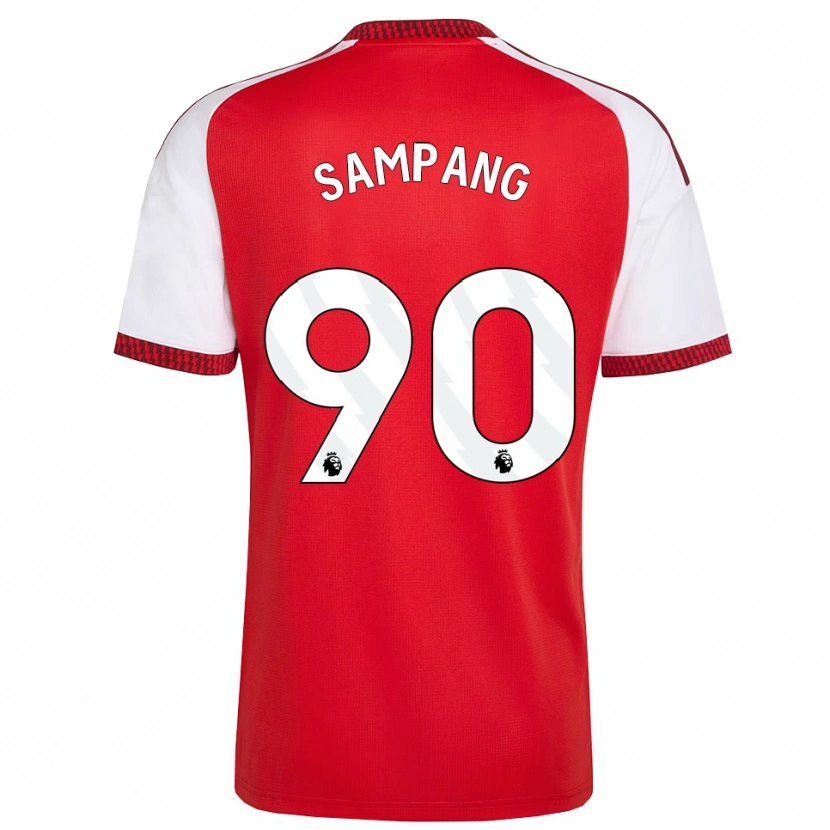 Danxen Mænd Saurap Sampang #90 Rød Hvid Sort Hjemmebane Spillertrøjer 2026/27 Trøje T-Shirt