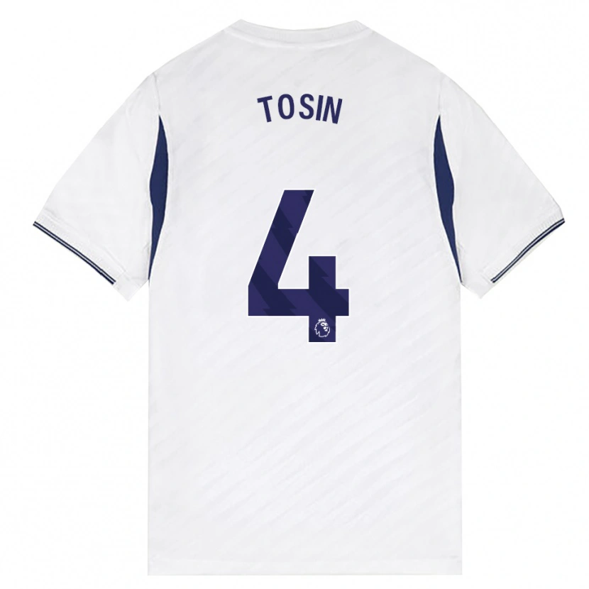 Danxen Mænd Tosin Adarabioyo #4 Hvid Rød Lilla Hjemmebane Spillertrøjer 2026/27 Trøje T-Shirt