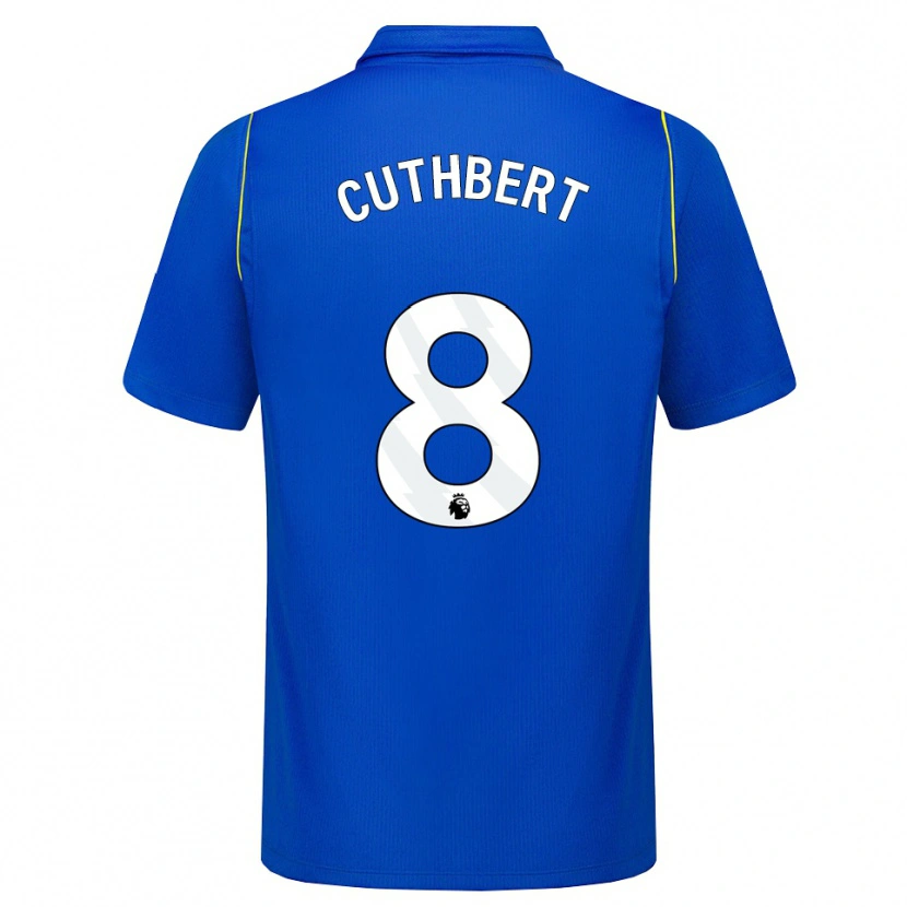 Danxen Mænd Erin Cuthbert #8 Blå Gul Hjemmebane Spillertrøjer 2026/27 Trøje T-Shirt