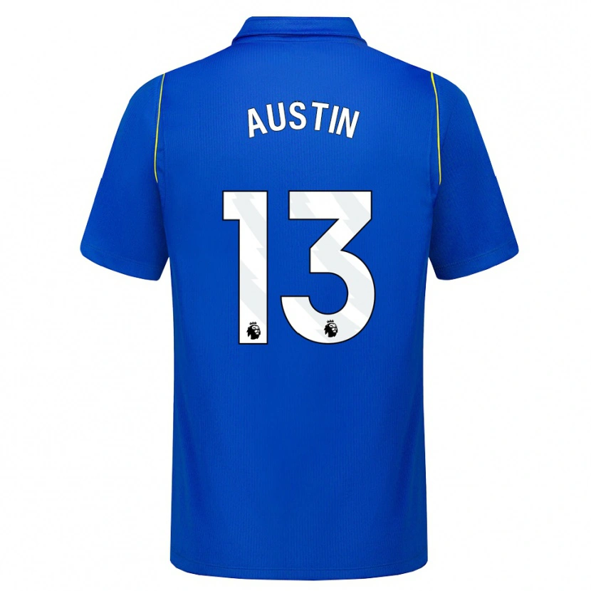 Danxen Mænd Jack Austin #13 Blå Gul Hjemmebane Spillertrøjer 2026/27 Trøje T-Shirt
