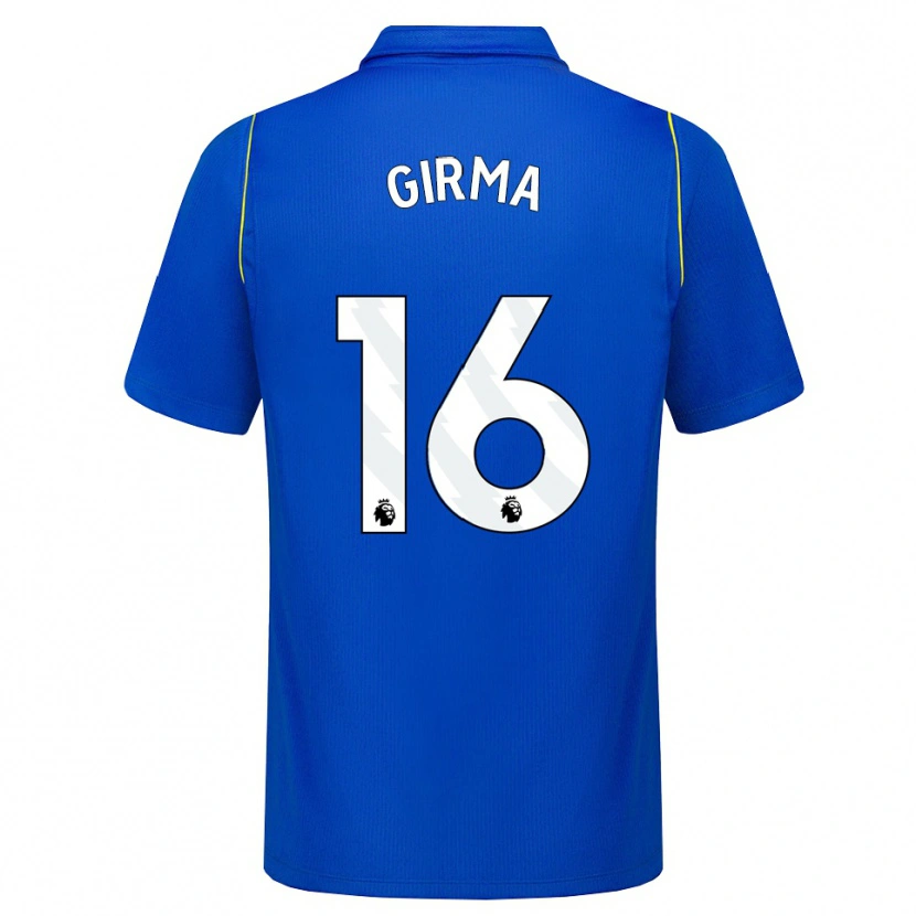 Danxen Mænd Naomi Girma #16 Blå Gul Hjemmebane Spillertrøjer 2026/27 Trøje T-Shirt