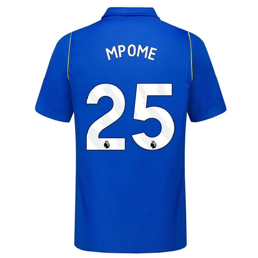 Danxen Mænd Maelys Mpome #25 Blå Gul Hjemmebane Spillertrøjer 2026/27 Trøje T-Shirt