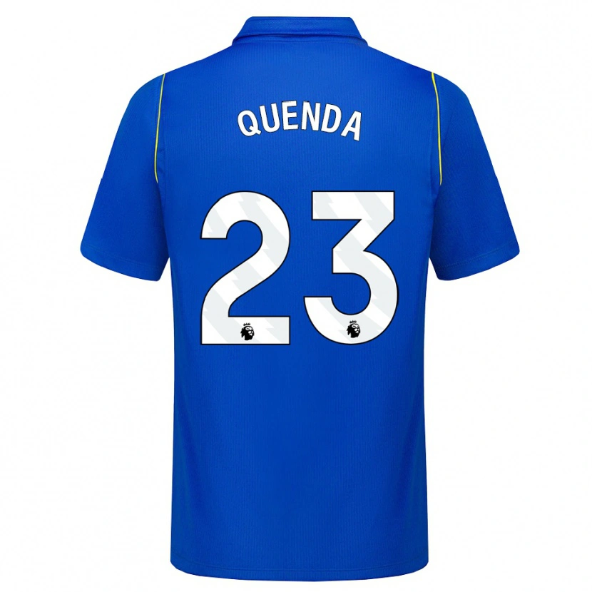 Danxen Mænd Geovany Quenda #23 Blå Gul Hjemmebane Spillertrøjer 2026/27 Trøje T-Shirt
