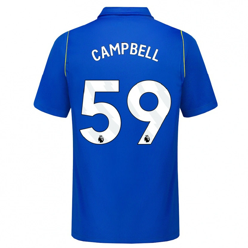 Danxen Mænd Harrison Murray-Campbell #59 Blå Gul Hjemmebane Spillertrøjer 2026/27 Trøje T-Shirt