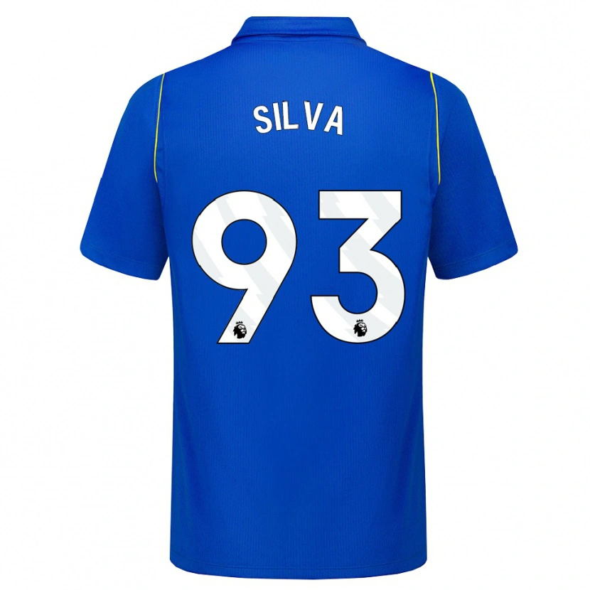 Danxen Mænd Isaac Badu #93 Blå Gul Hjemmebane Spillertrøjer 2026/27 Trøje T-Shirt