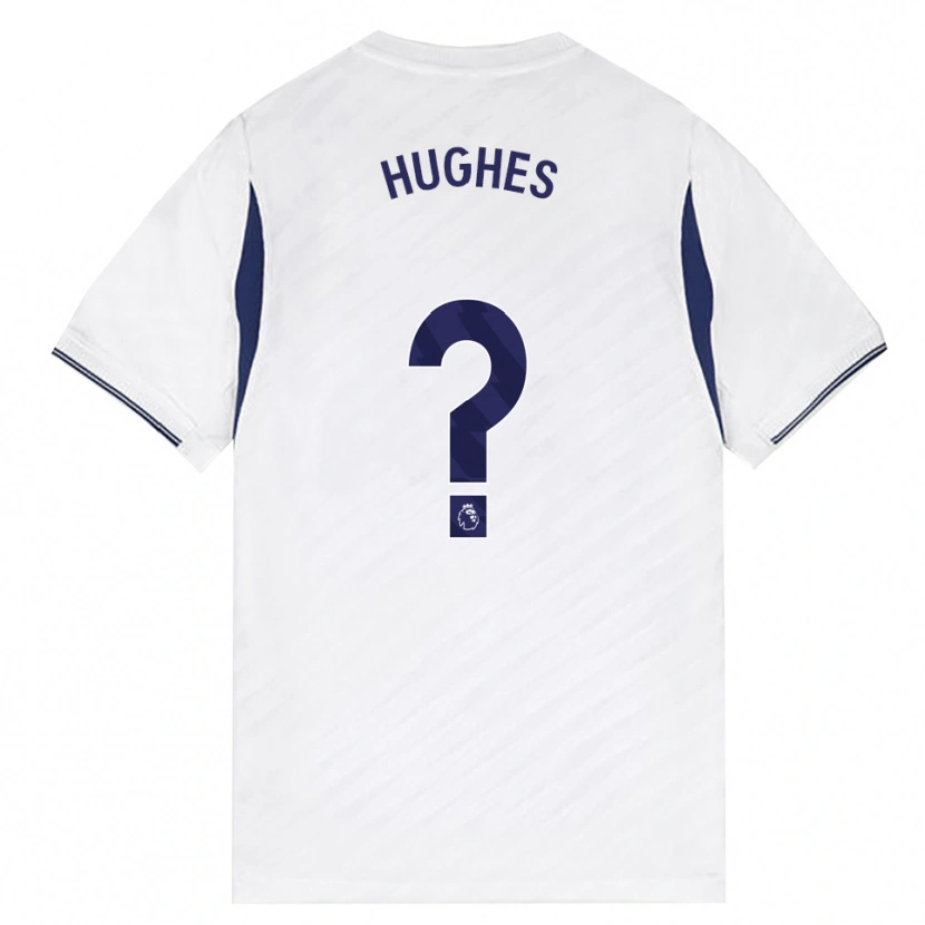 Danxen Mænd Harry Hughes #0 Hvid Rød Lilla Hjemmebane Spillertrøjer 2026/27 Trøje T-Shirt