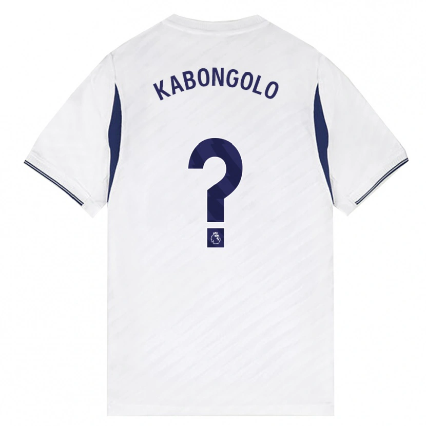Danxen Mænd Melvyn Kabongolo #0 Hvid Rød Lilla Hjemmebane Spillertrøjer 2026/27 Trøje T-Shirt