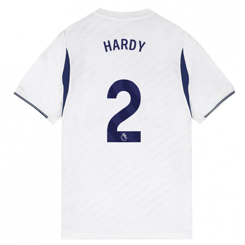 Danxen Mænd Malachi Hardy #2 Hvid Rød Lilla Hjemmebane Spillertrøjer 2026/27 Trøje T-Shirt