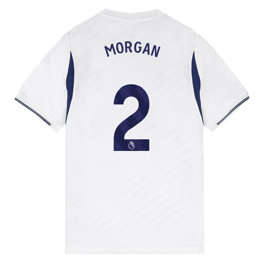 Danxen Mænd Esther Morgan #2 Hvid Rød Lilla Hjemmebane Spillertrøjer 2026/27 Trøje T-Shirt