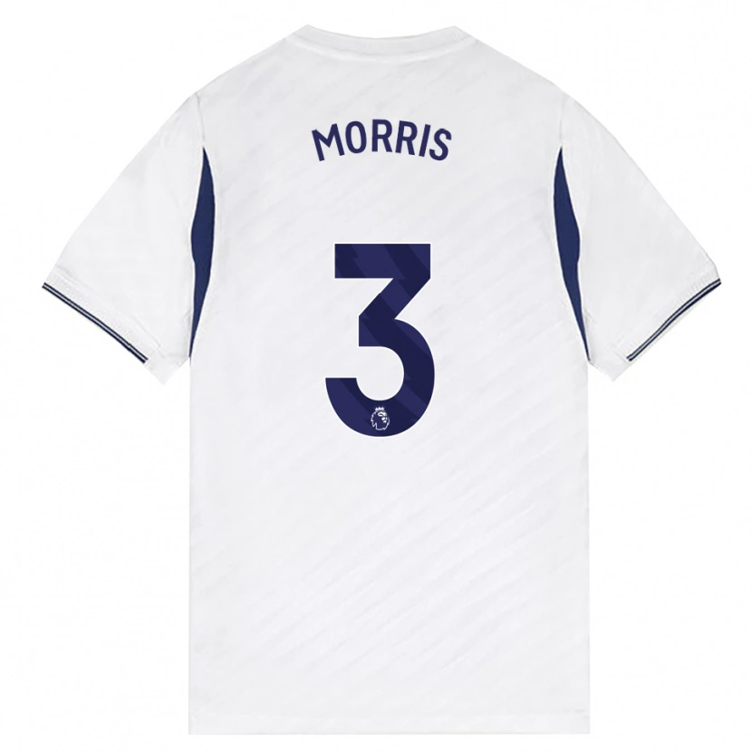 Danxen Mænd Ella Morris #3 Hvid Rød Lilla Hjemmebane Spillertrøjer 2026/27 Trøje T-Shirt