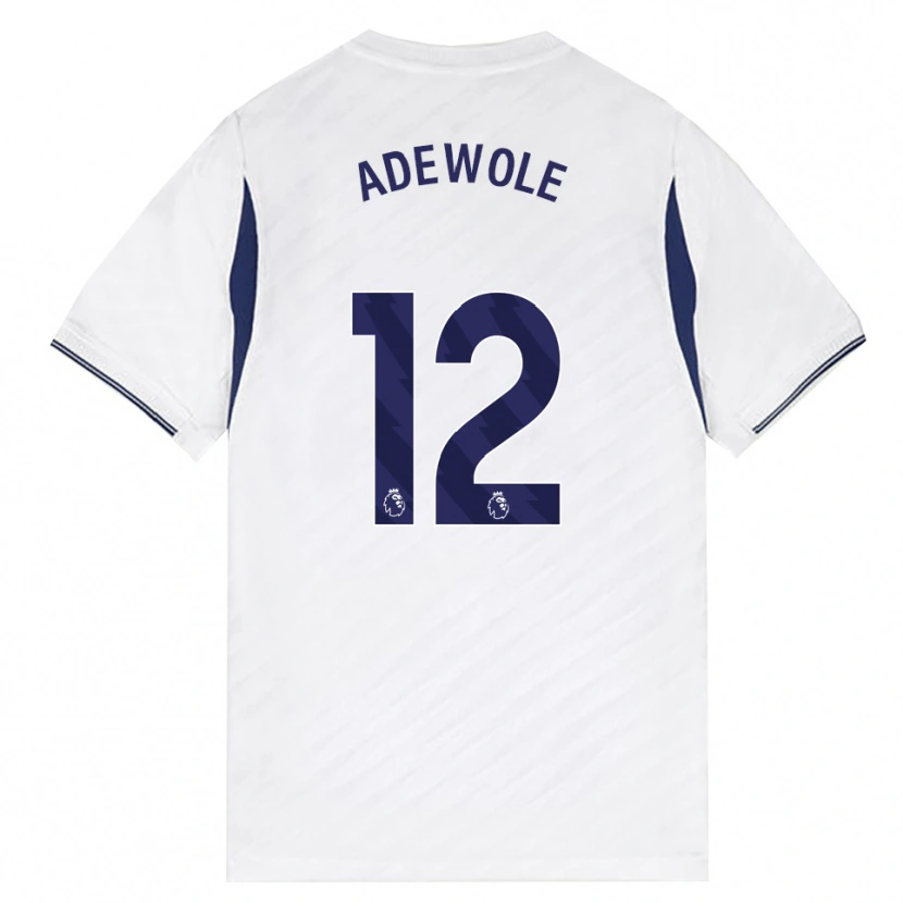Danxen Mænd Miracle Adewole #12 Hvid Rød Lilla Hjemmebane Spillertrøjer 2026/27 Trøje T-Shirt