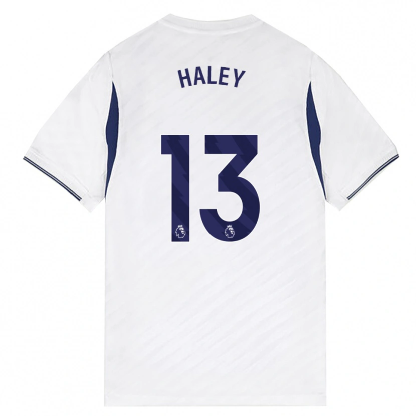 Danxen Mænd Micah Haley #13 Hvid Rød Lilla Hjemmebane Spillertrøjer 2026/27 Trøje T-Shirt