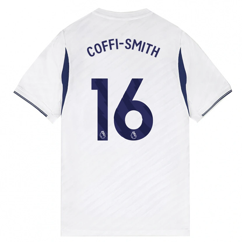 Danxen Mænd Courtney Coffi-Smith #16 Hvid Rød Lilla Hjemmebane Spillertrøjer 2026/27 Trøje T-Shirt