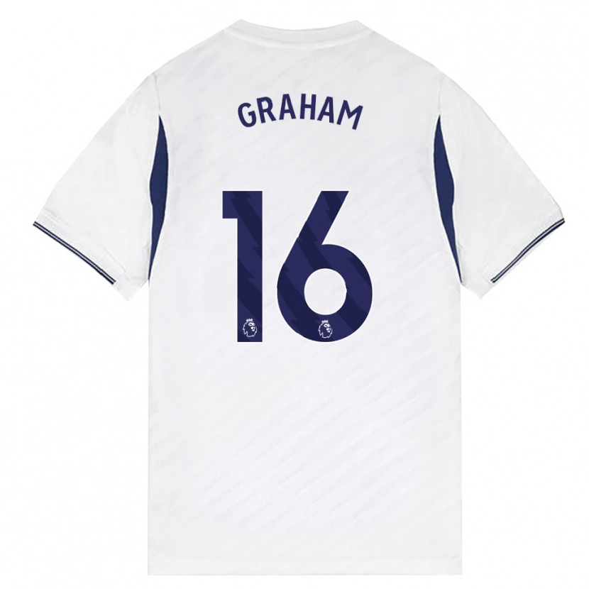 Danxen Mænd Kit Graham #16 Hvid Rød Lilla Hjemmebane Spillertrøjer 2026/27 Trøje T-Shirt