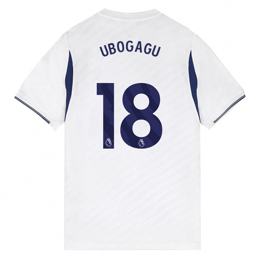 Danxen Mænd Chioma Ubogagu #18 Hvid Rød Lilla Hjemmebane Spillertrøjer 2026/27 Trøje T-Shirt