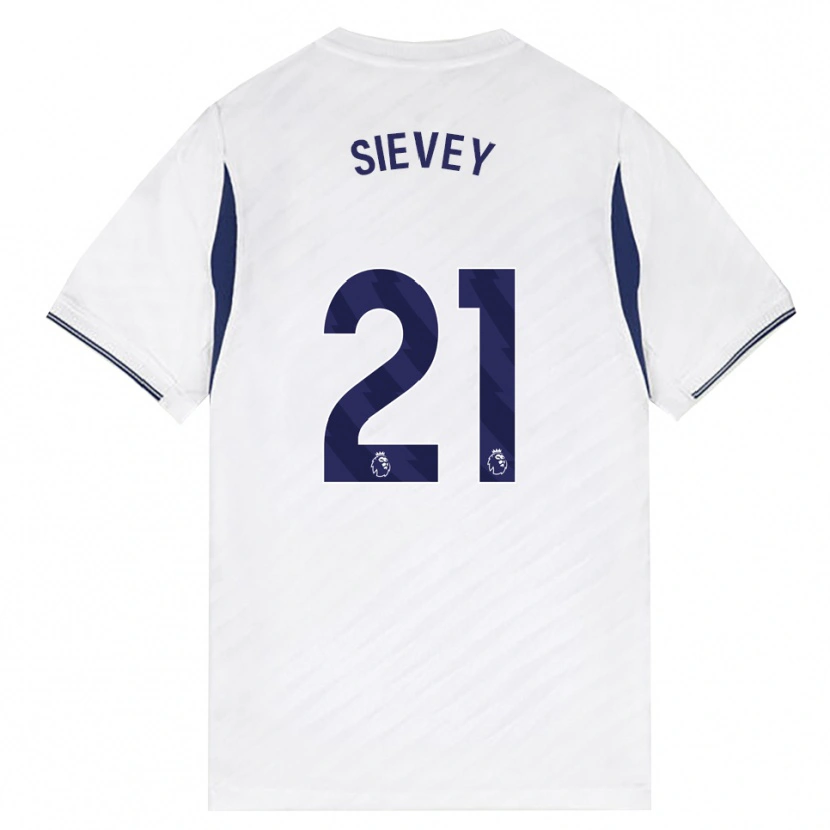 Danxen Mænd Max Sievey #21 Hvid Rød Lilla Hjemmebane Spillertrøjer 2026/27 Trøje T-Shirt