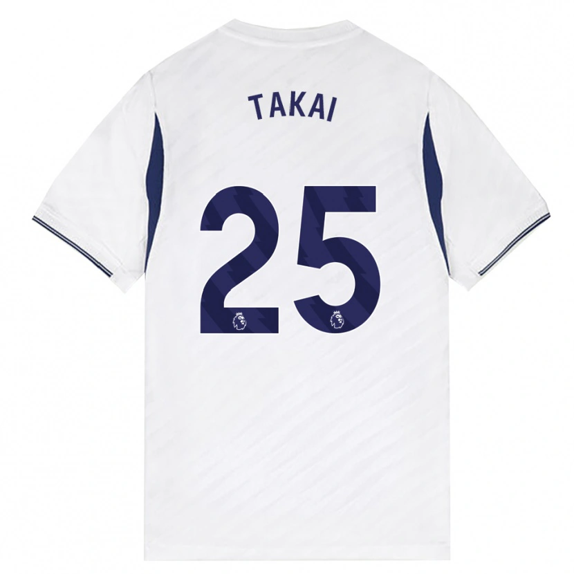 Danxen Mænd Kota Takai #25 Hvid Rød Lilla Hjemmebane Spillertrøjer 2026/27 Trøje T-Shirt