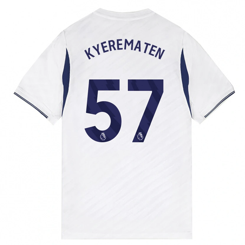 Danxen Mænd Rio Kyerematen #57 Hvid Rød Lilla Hjemmebane Spillertrøjer 2026/27 Trøje T-Shirt