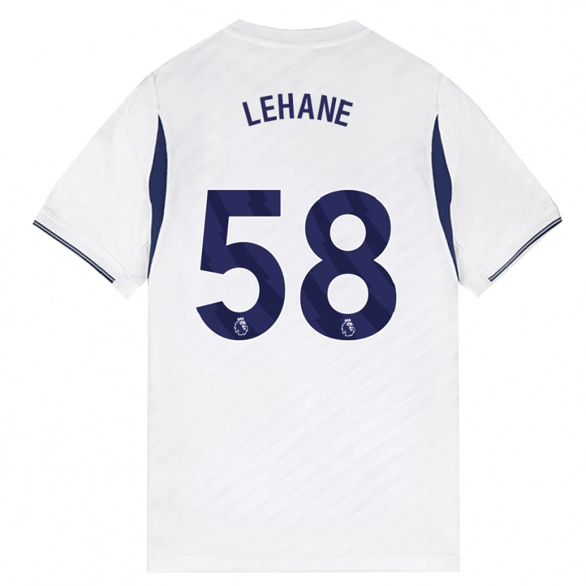 Danxen Mænd Ellis Lehane #58 Hvid Rød Lilla Hjemmebane Spillertrøjer 2026/27 Trøje T-Shirt
