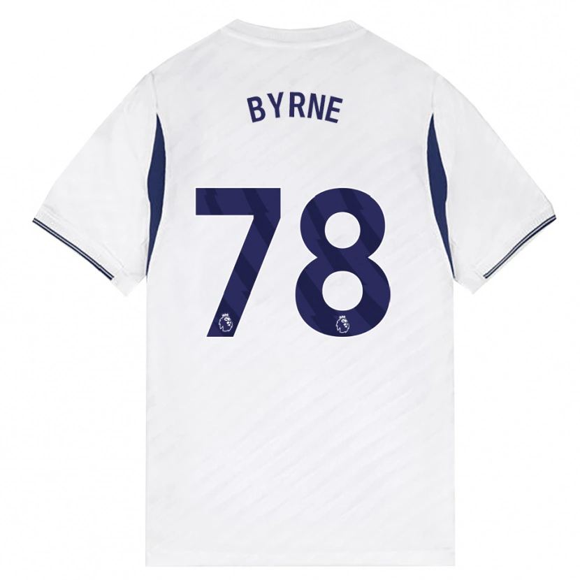 Danxen Mænd Harry Byrne #78 Hvid Rød Lilla Hjemmebane Spillertrøjer 2026/27 Trøje T-Shirt