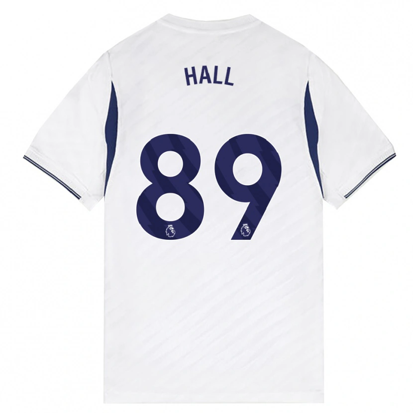 Danxen Mænd Tye Hall #89 Hvid Rød Lilla Hjemmebane Spillertrøjer 2026/27 Trøje T-Shirt