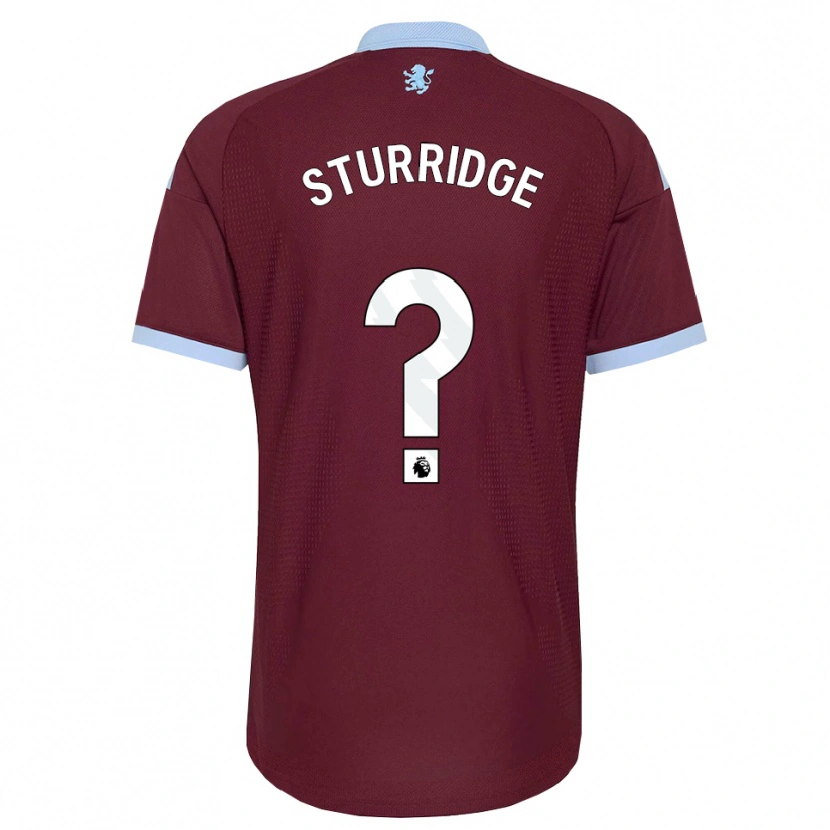 Danxen Mænd Dj Campton Sturridge #0 Kornblomstblå Vinrød Hjemmebane Spillertrøjer 2026/27 Trøje T-Shirt