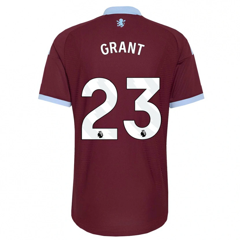 Danxen Mænd Chasity Grant #23 Kornblomstblå Vinrød Hjemmebane Spillertrøjer 2026/27 Trøje T-Shirt