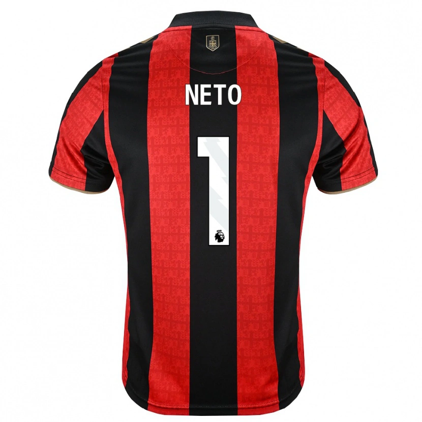 Danxen Mænd Neto #1 Gyldengul Rød Sort Hjemmebane Spillertrøjer 2026/27 Trøje T-Shirt