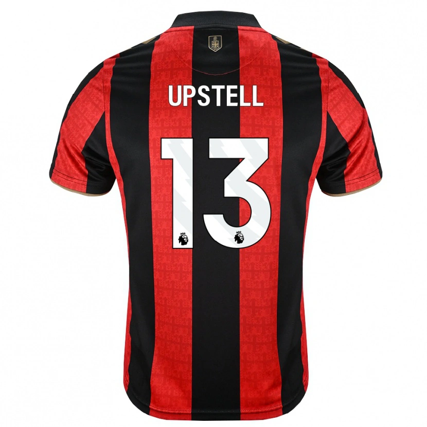 Danxen Mænd Will Upstell #13 Gyldengul Rød Sort Hjemmebane Spillertrøjer 2026/27 Trøje T-Shirt