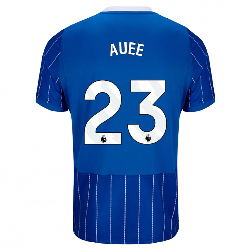 Danxen Mænd Marit Auée #23 Mellemblå Hvid Hjemmebane Spillertrøjer 2026/27 Trøje T-Shirt