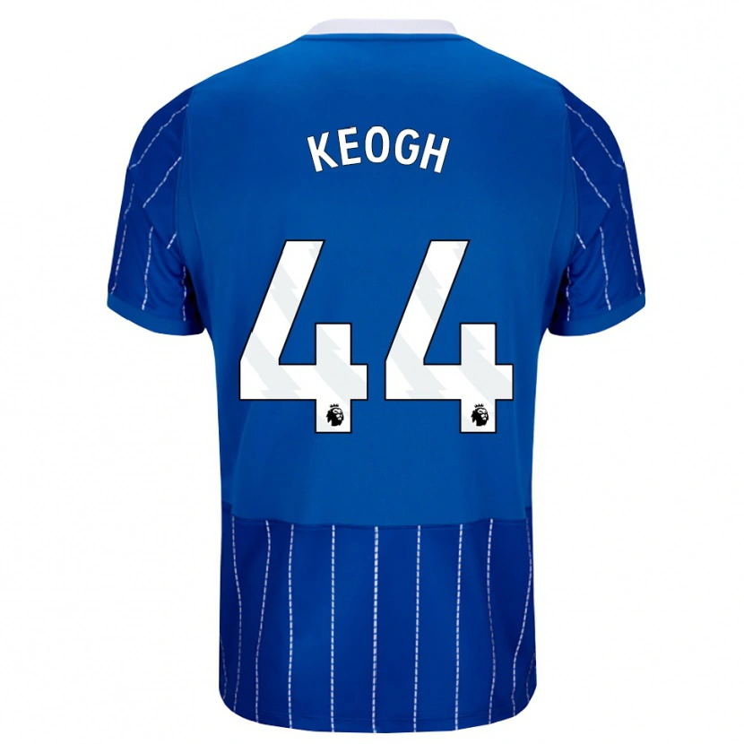 Danxen Mænd Sean Keogh #44 Mellemblå Hvid Hjemmebane Spillertrøjer 2026/27 Trøje T-Shirt