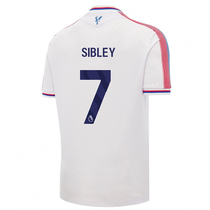 Danxen Mænd Isabella Sibley #7 Hvid Rød Blå Hjemmebane Spillertrøjer 2026/27 Trøje T-Shirt