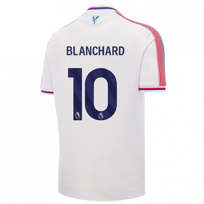 Danxen Mænd Annabel Blanchard #10 Hvid Rød Blå Hjemmebane Spillertrøjer 2026/27 Trøje T-Shirt