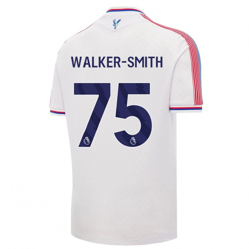 Danxen Mænd Charlie Walker-Smith #75 Hvid Rød Blå Hjemmebane Spillertrøjer 2026/27 Trøje T-Shirt