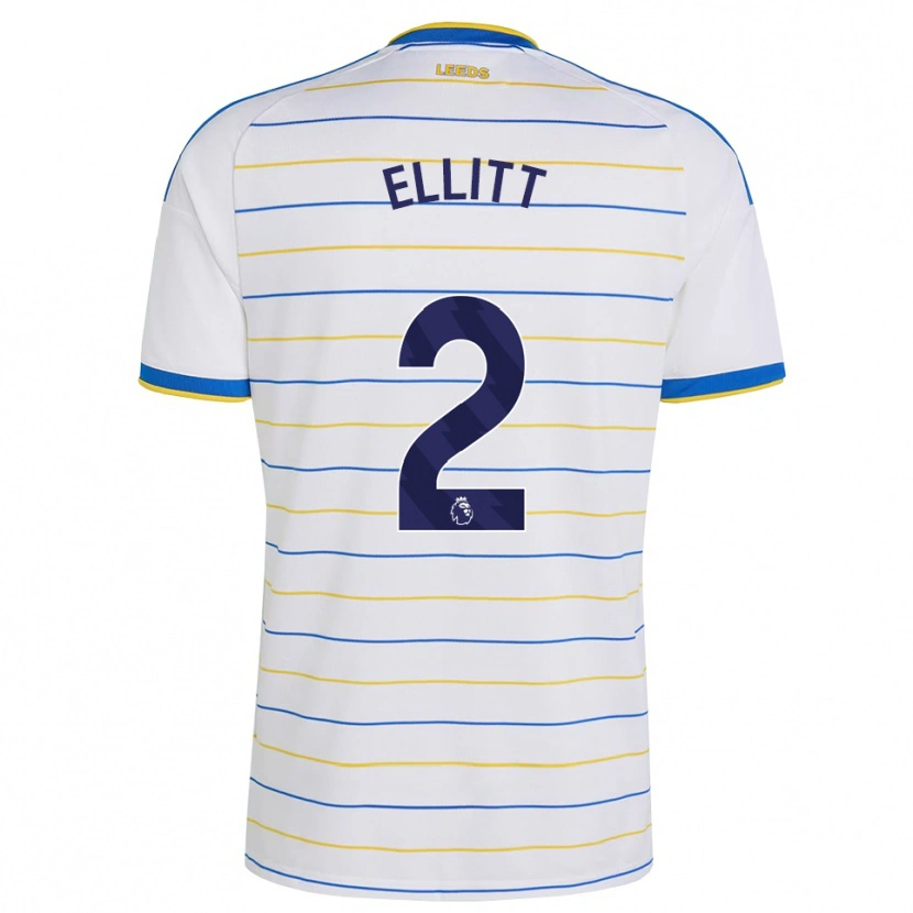 Danxen Mænd Izzy Ellitt #2 Rød Gul Blå Hjemmebane Spillertrøjer 2026/27 Trøje T-Shirt