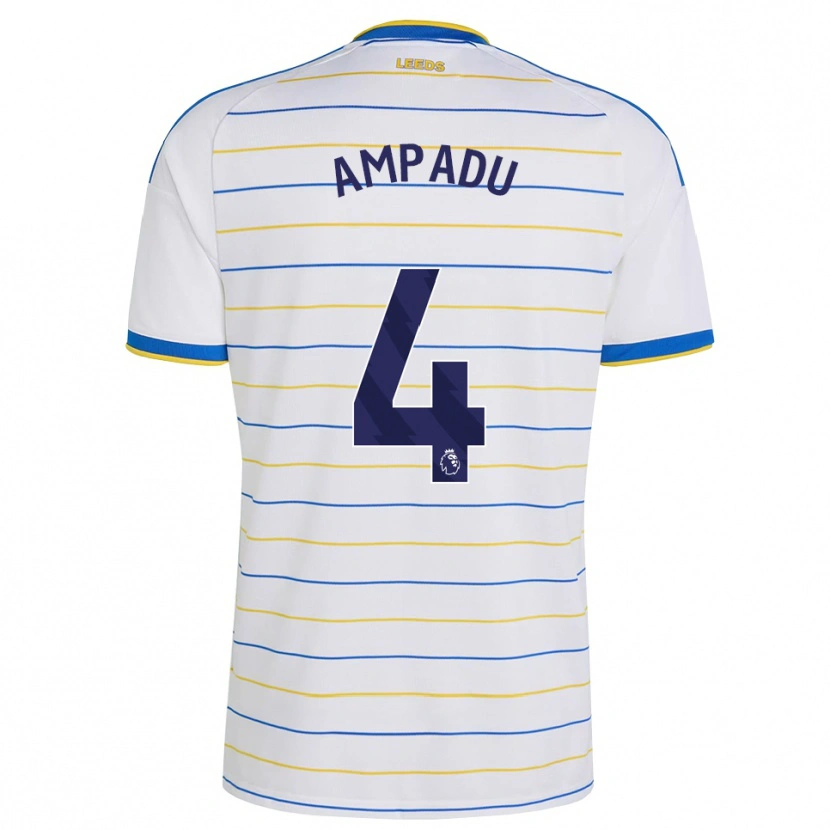 Danxen Mænd Ethan Ampadu #4 Rød Gul Blå Hjemmebane Spillertrøjer 2026/27 Trøje T-Shirt