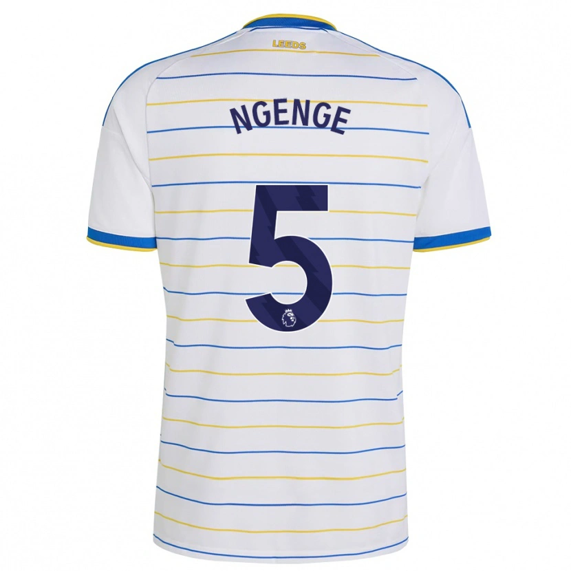 Danxen Mænd Leonard Ngenge #5 Rød Gul Blå Hjemmebane Spillertrøjer 2026/27 Trøje T-Shirt
