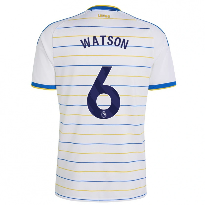 Danxen Mænd Jacob Watson #6 Rød Gul Blå Hjemmebane Spillertrøjer 2026/27 Trøje T-Shirt